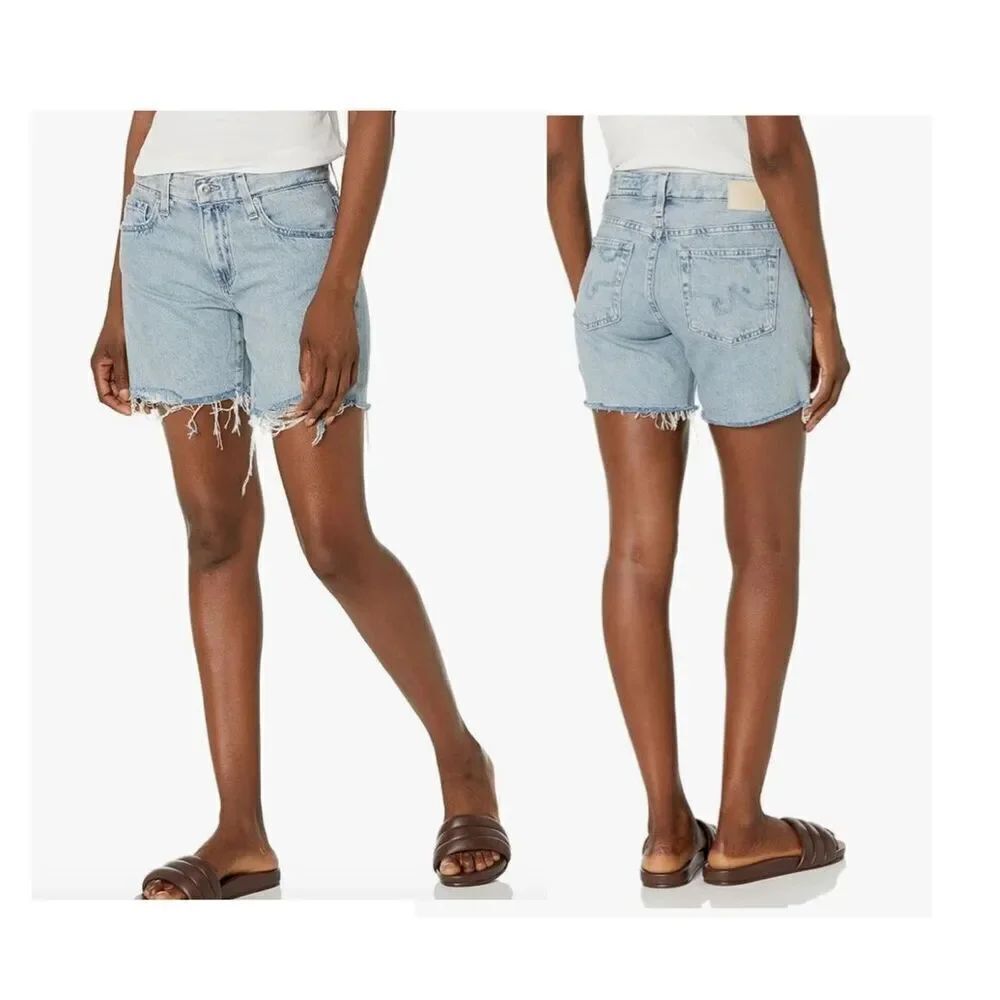 AG Adriano Goldschmied Women's Becke High Rise Relaxed Slim Short